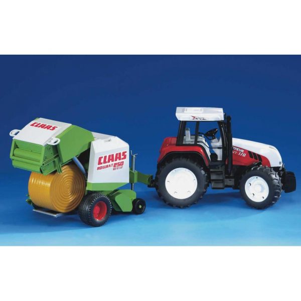 Bruder Enfardadeira de palha Claas 250 - Image 3