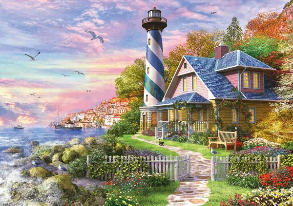 Puzzle Educa 4000 Farol em Rock Bay