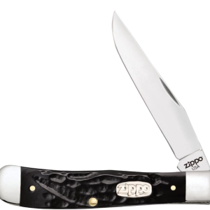 Zippo Navalha Caçador Sintético Preto Áspero