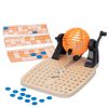 Bingo De Madeira Com Acessórios para jogos de tabuleiro