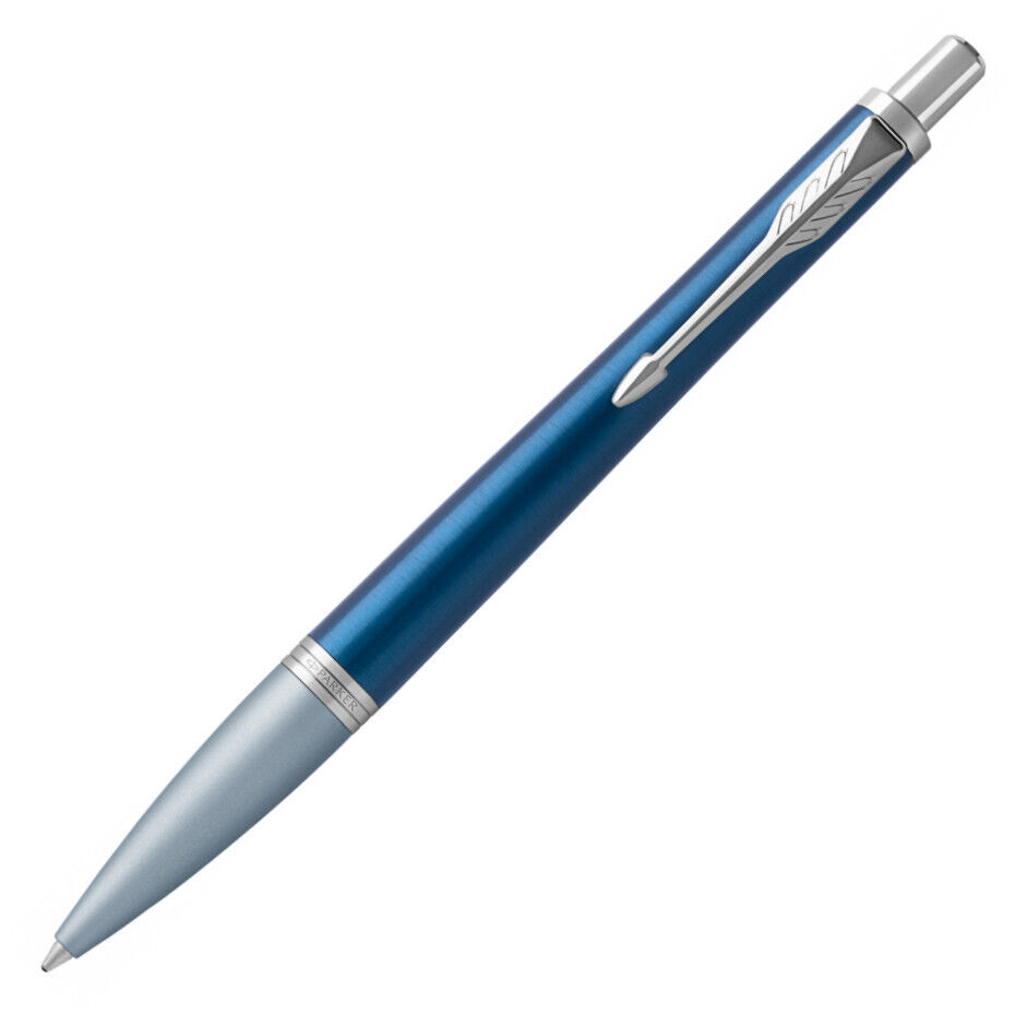 Parker Azul e Prateada com caixa presente