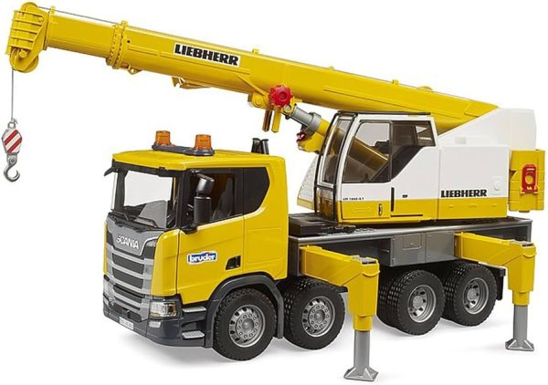 Camião Guindaste Scania módulo de luz e som