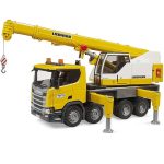 Camião Guindaste Scania Super 560R Liebherr com módulo de luz e som