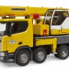 Camião Guindaste Scania módulo de luz e som